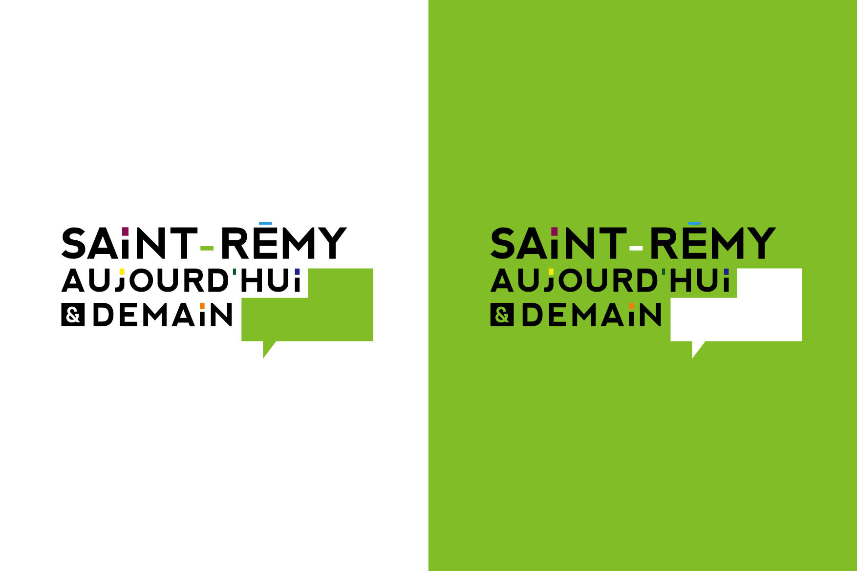 Saint Rémy logo déclinaisons